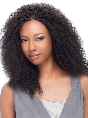 Black African american curly wigs