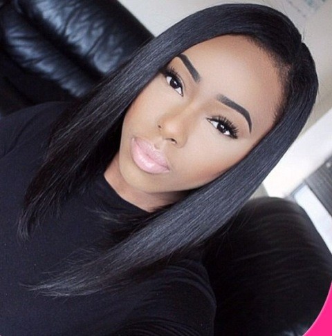 Long Bob Style Lace-Wigs for Black Women