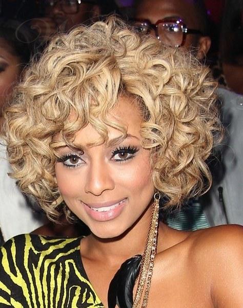 Short African american curly wigs