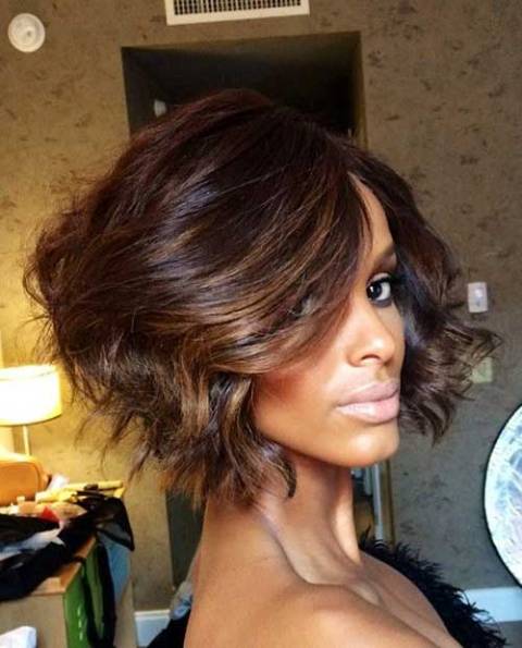 WAVY OMBRE BOB FOR AFRICAN AMERICAN WOMEN