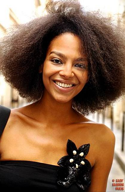 BEST MEDIUM NATURAL HAIRSTYLE FOR BLACK WOMEN