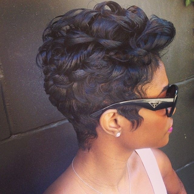 BEST SHORT BIG CURLY THICK HAIRSTYLE BLACK WOMEN