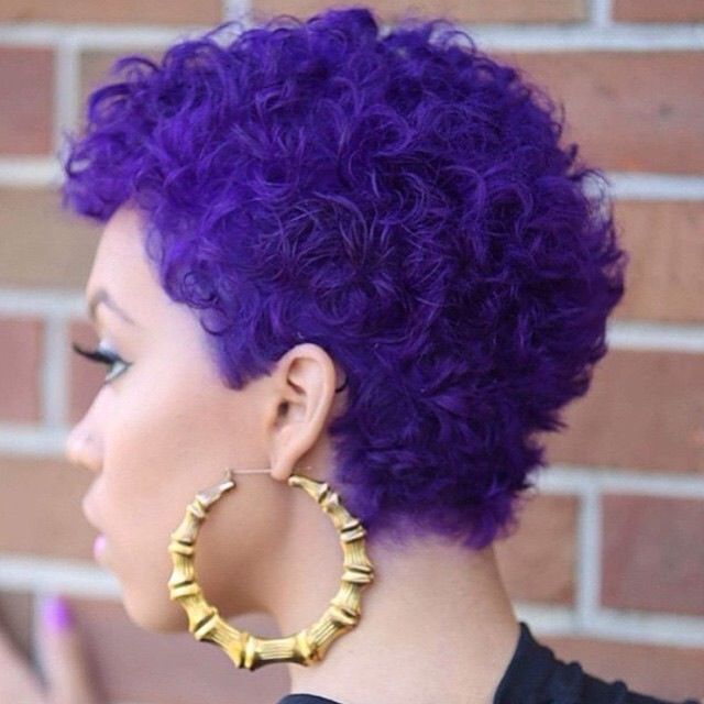 BEST SHORT COLORED CURLY HAIRCUT AFRICAN WOMEN
