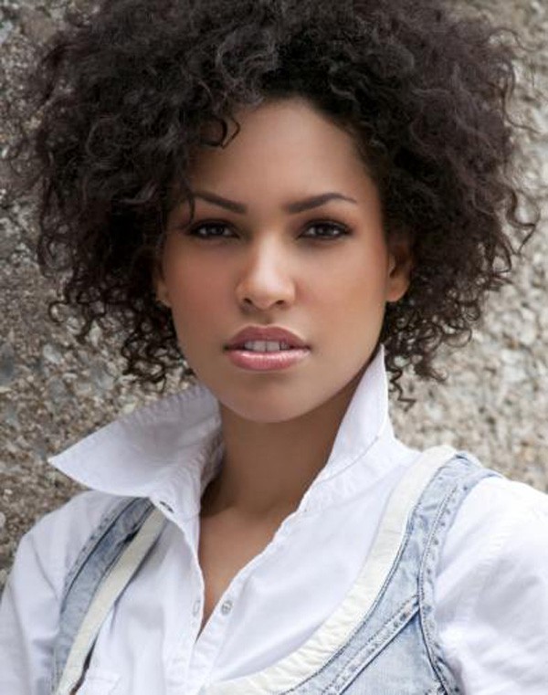 BEST SHORT CURLY MESSY HAIRSTYLE BLACK WOMEN