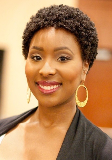 BEST SHORT HAIRSTYLE WITH TIGHT CURLS BLACK WOMEN