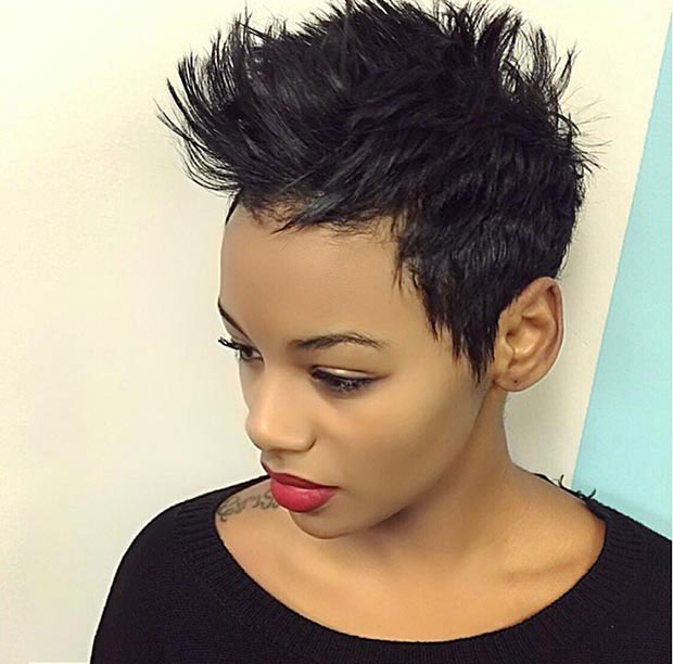 BEST SHORT PIXIE HAIRCUT AFRICAN AMERICAN