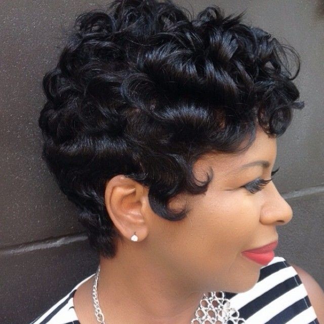 BEST SHORT THICK AND WAVY HAIRCUT AFRICAN AMERICAN