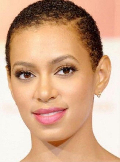 5 Short Sophisticated Haircuts with curls Natural with line on side Hairstyle African American