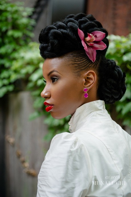 Best wedding hairstyle up do for Black Women