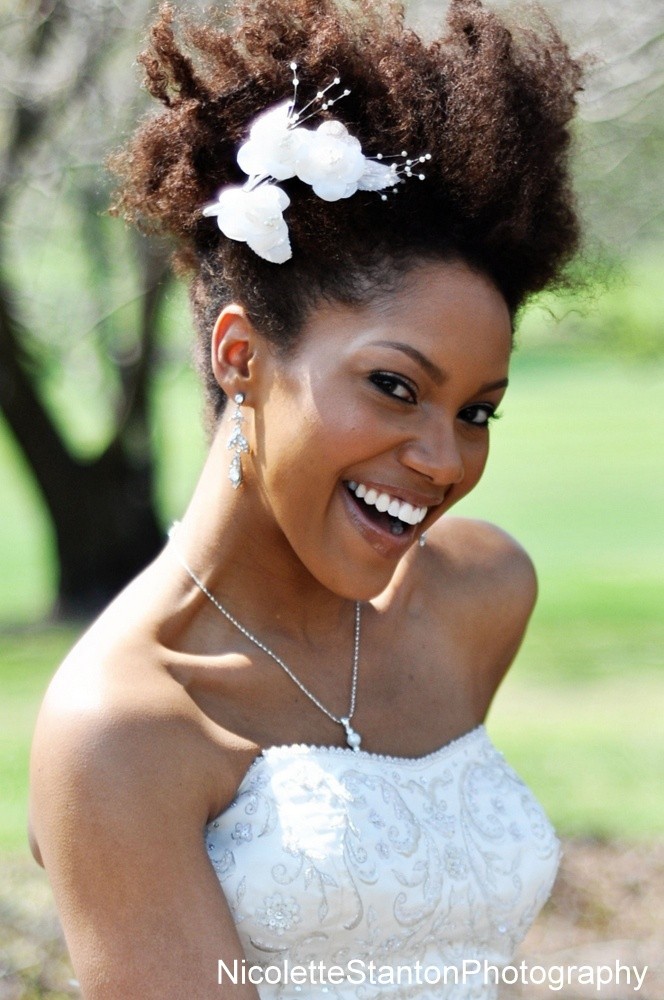 Best Wedding Afro Hairstyle for Black Women