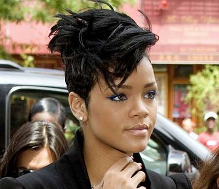 Captivating Short Messy Thick Haircut African American