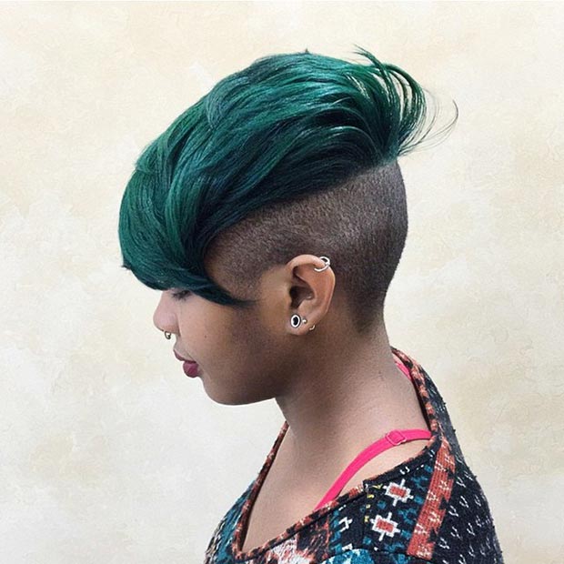 Stunning Short French haircuts Green African American