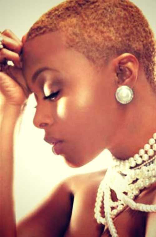 Dazzling short natural haircuts for Girls -jewelry African American