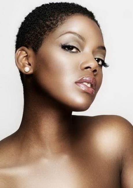 Enticing Short Normal Haircut Round face African American