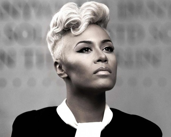 Inspiring short haircuts with messy crown white blonde African American