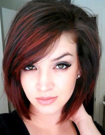 Must try red short bob haircut African American