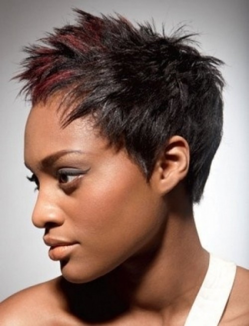 Messy Pixie Cut For African American Women Elegant Hairstyles African American Pixie Cuts