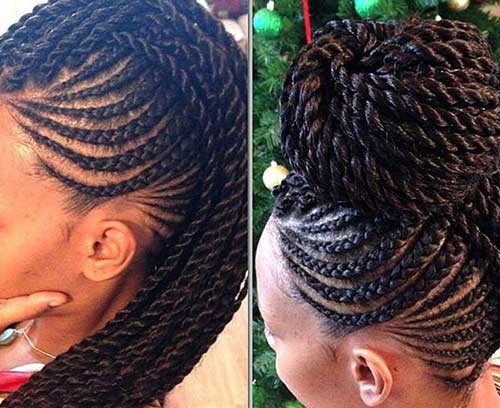 exquisitely-wedding-twist-cornrows-black-women