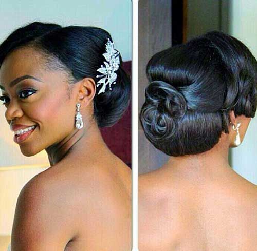 interesting-wedding-hair-extension-on-floral-tiara