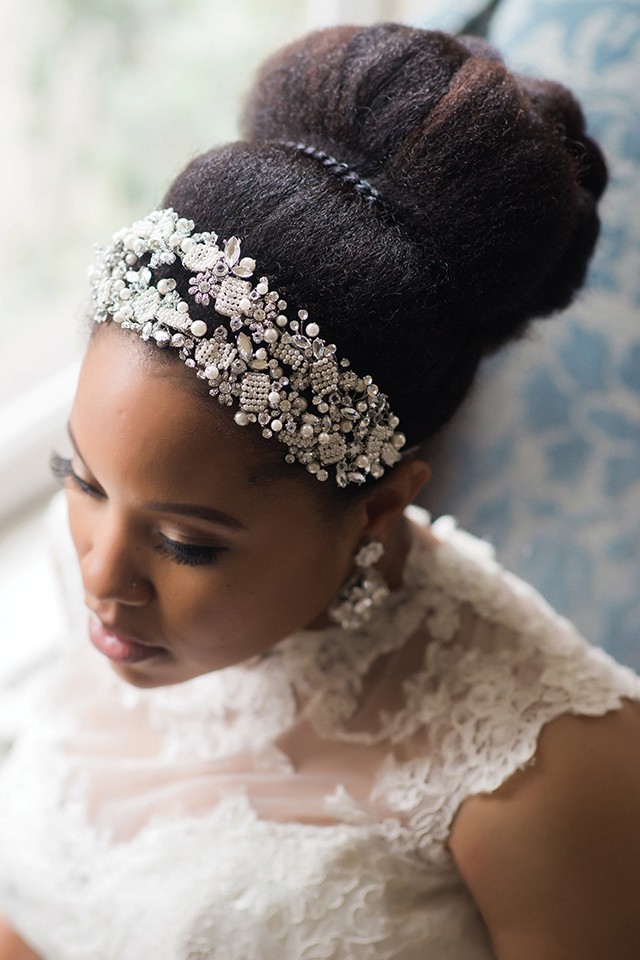 stunning-wedding-natural-two-design-puff-black-women