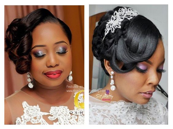 5 Head Turning Wedding Hairstyles For Black Women Wavy In 2024 - Cruckers