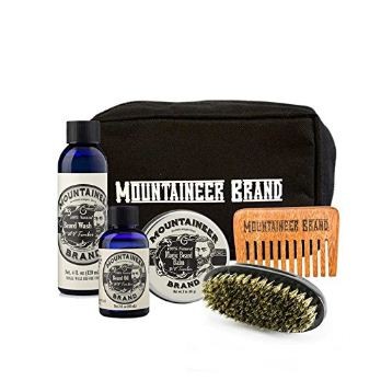 Canvas Dopp Beard Care Kit by Mountaineer Brand