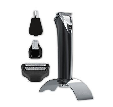 Wahl Clipper Slate Stainless Steel Lithium Ion Plus Beard Trimmers for Men
