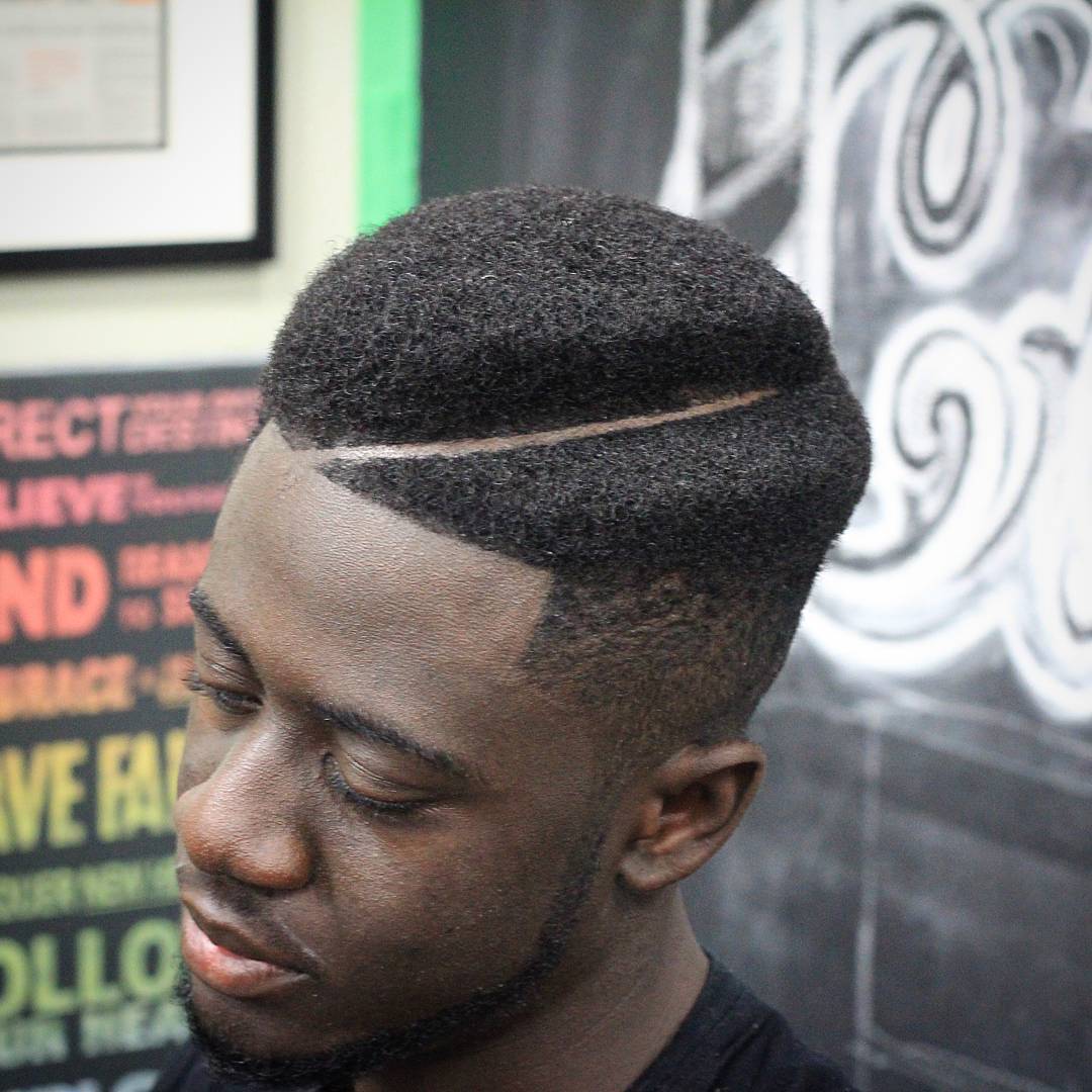 African Geometric haircut