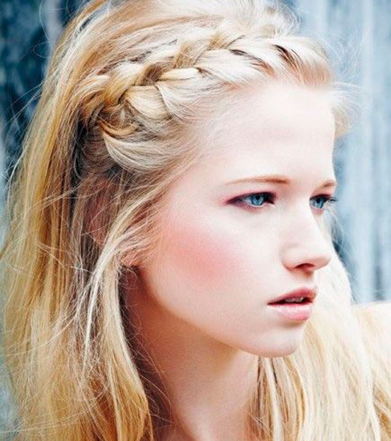 Boho Braided Hairstyle