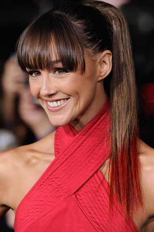 Fringed Ponytail hairstyle