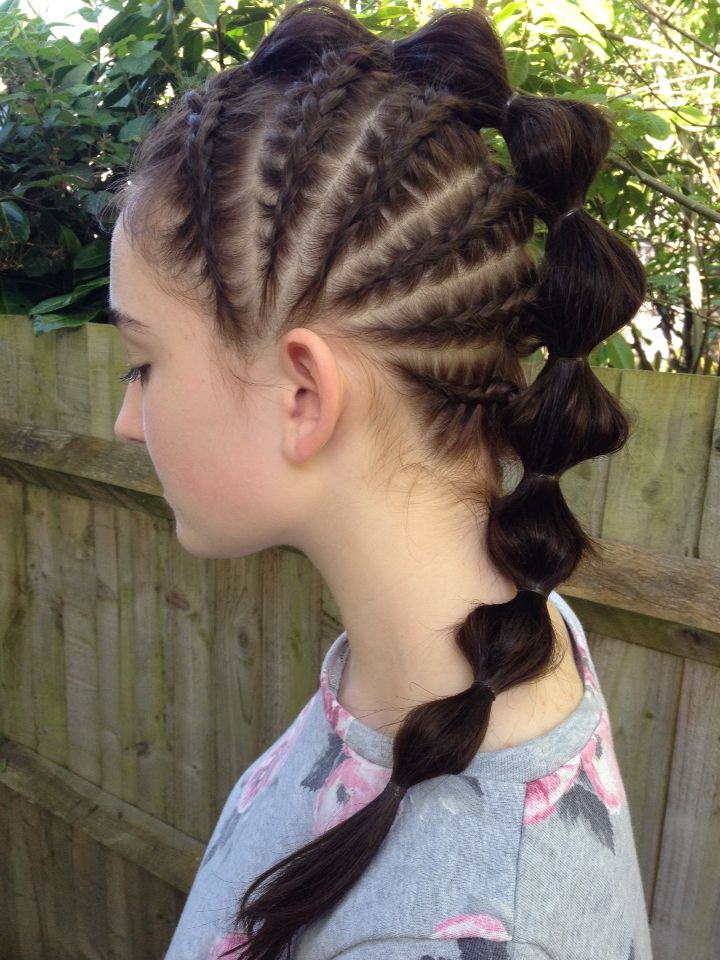 braided bubble style