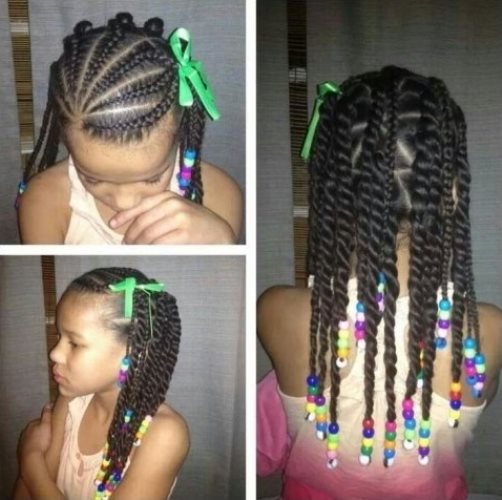 10 Best Braided Hairstyles For Kids With Beads In 2024 - Cruckers