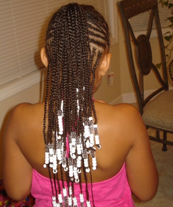 10 Best Braided Hairstyles For Kids With Beads In 2024 - Cruckers