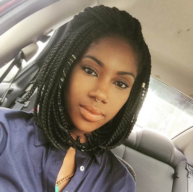 shoulder length braided hairstyles for black women