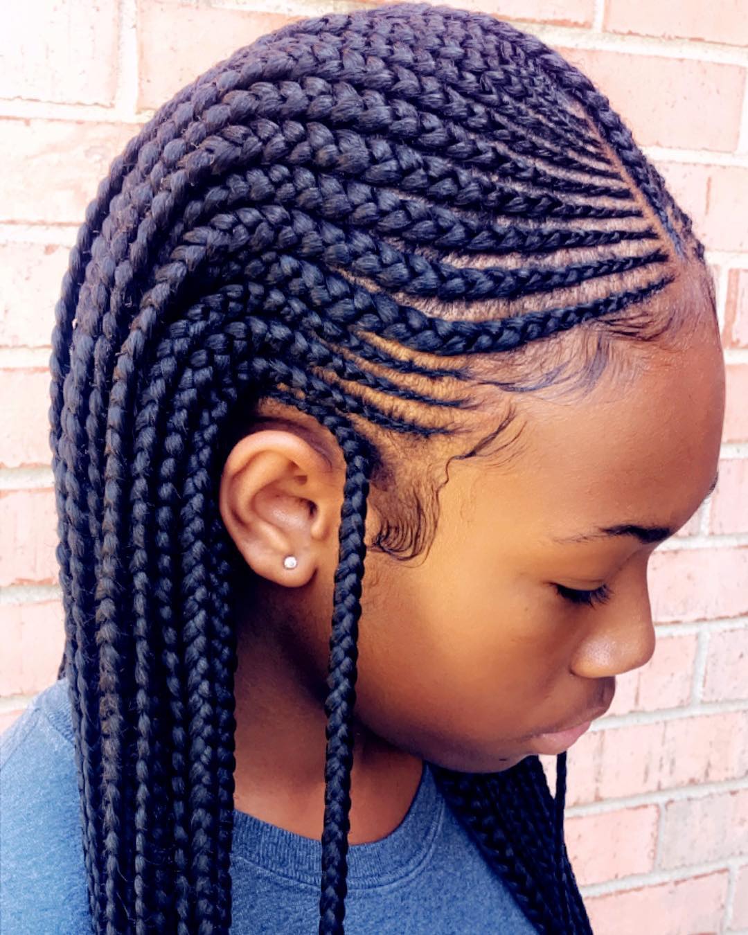 Tresses d'arbre de Cornrow