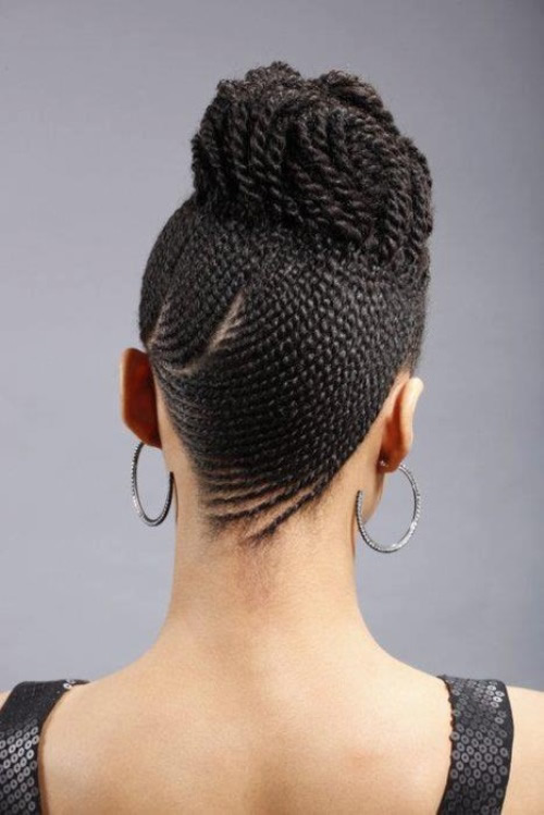 Cornrow-Updo-Hairstyles