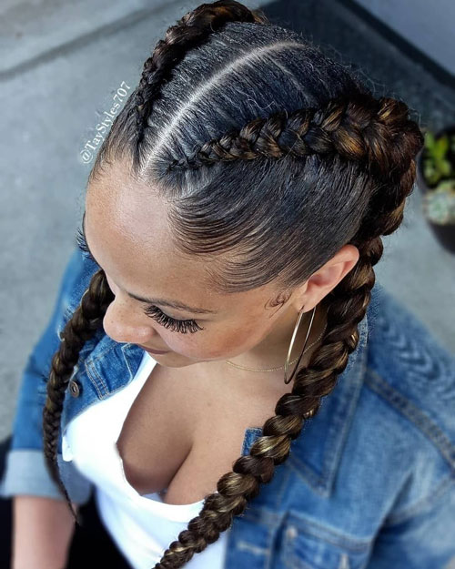 Two Cornrows