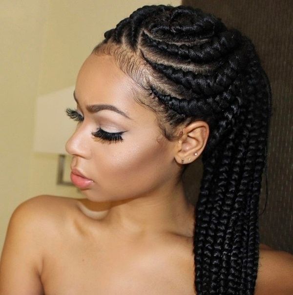 cornrow braided hairstyles