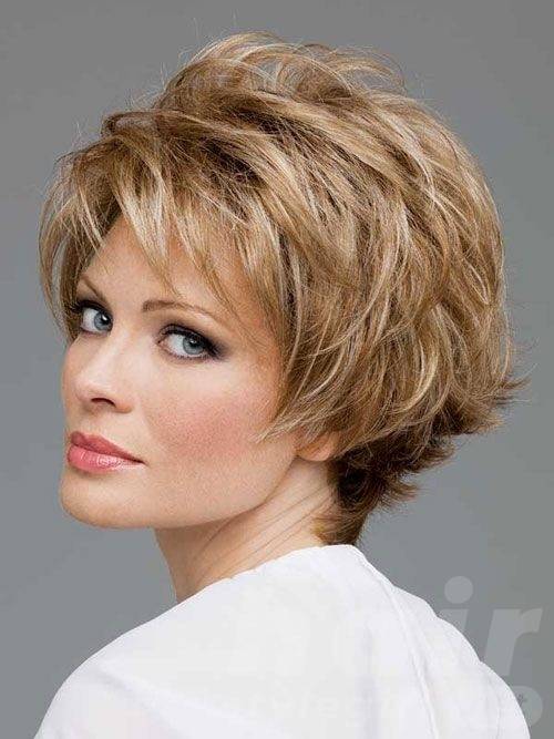 LAYERED SHORT HAIRCUTS FOR WOMEN OVER 50